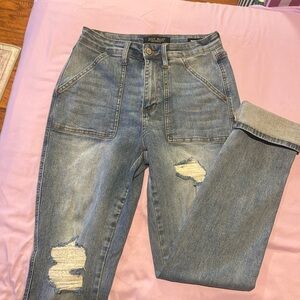 Judy Blue Boyfriend fit 33” inseam super stretch